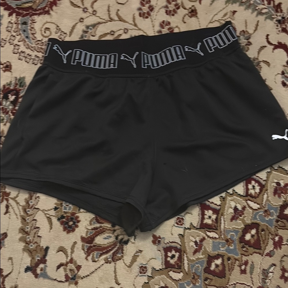 Puma Women's Black Shorts